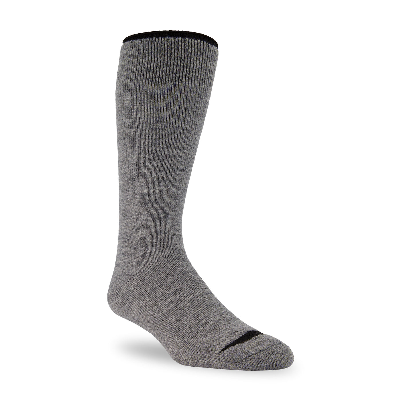 Mid Grey Over-the-Calf Thermal Socks