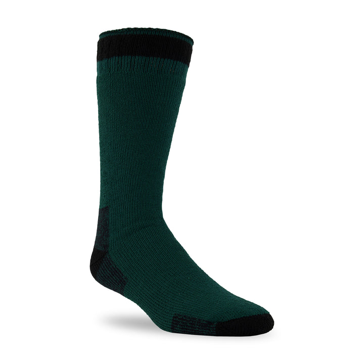 Forest Green Acrylic Thermal Boot Socks
