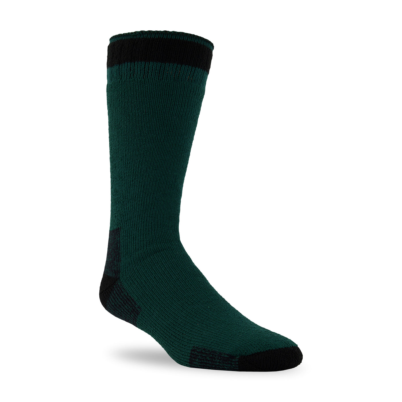 Forest Green Acrylic Thermal Boot Socks