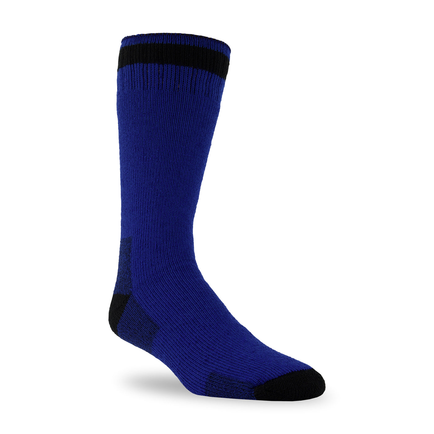Royal Blue Acrylic Thermal Boot Socks