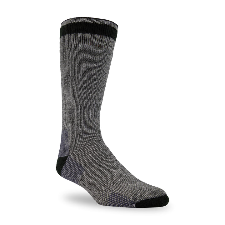 Grey/Black  Acrylic Thermal Boot Socks 