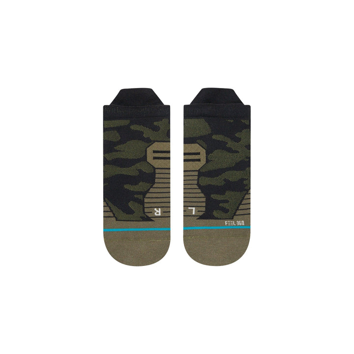 Stance "Klicks Tab" Combed Cotton Blend Ankle Socks