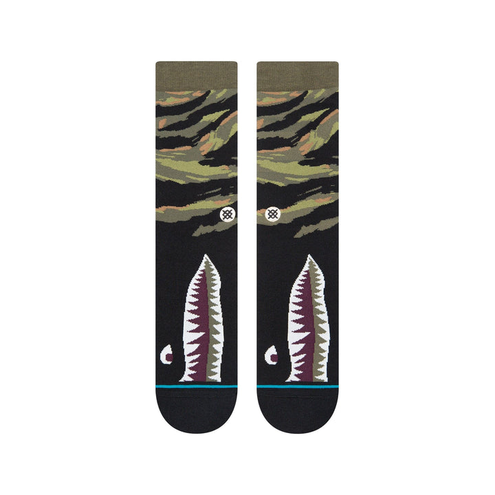 Stance "Warbird" Combed Cotton Blend Crew Socks