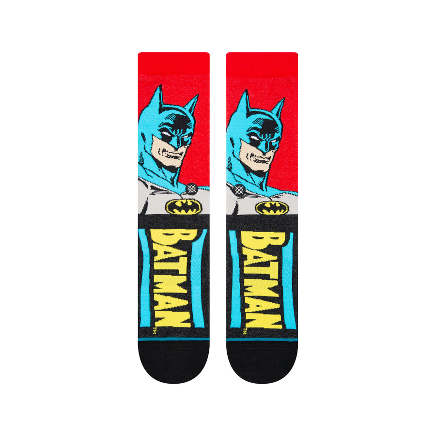 "Batman Comic" Nylon Blend Crew Socks