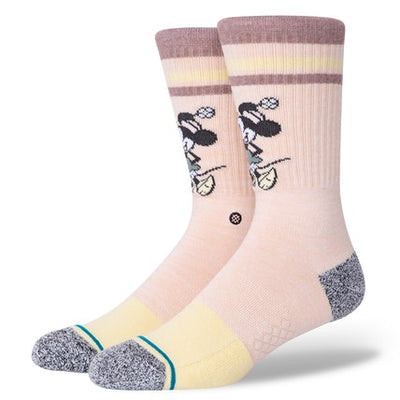 "Vintage Minnie 2020" Combed Cotton Crew Socks