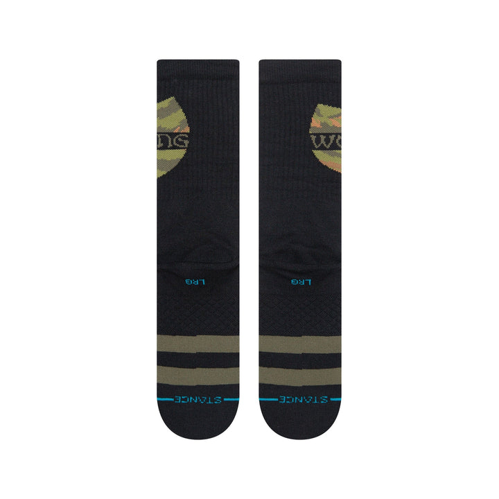 Stance x Wu Tang "Clan in DA Front" Combed Cotton Crew Socks