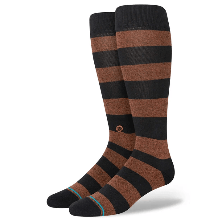 "Parlance" Cotton Over-the-Calf Dress Socks - Large