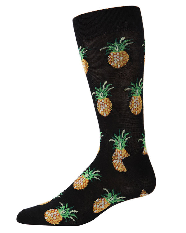 bamboo socks with pineapples