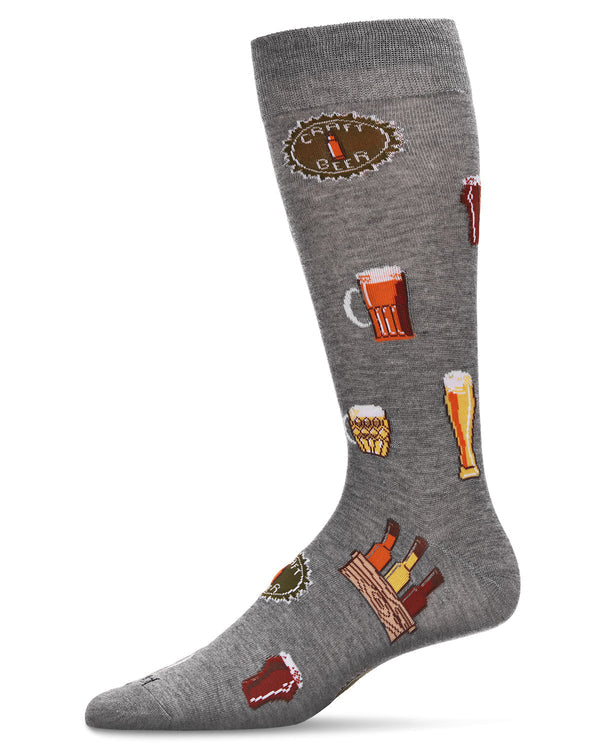 beer bamboo socks