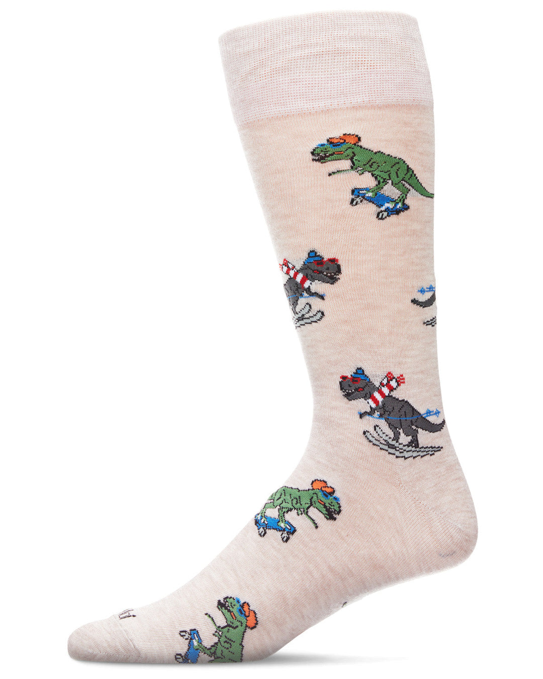 bamboo socks with dinosaurs