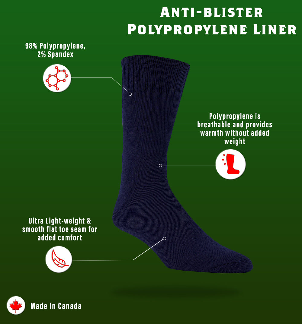 liner sock features 