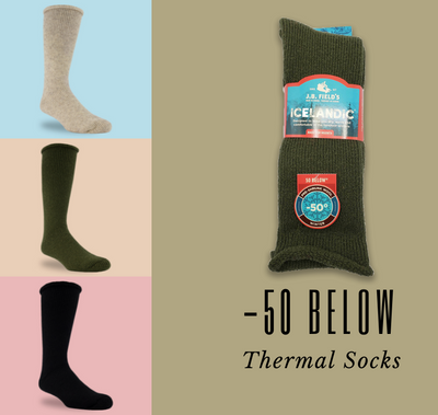 Wool Thermal Socks For Winter