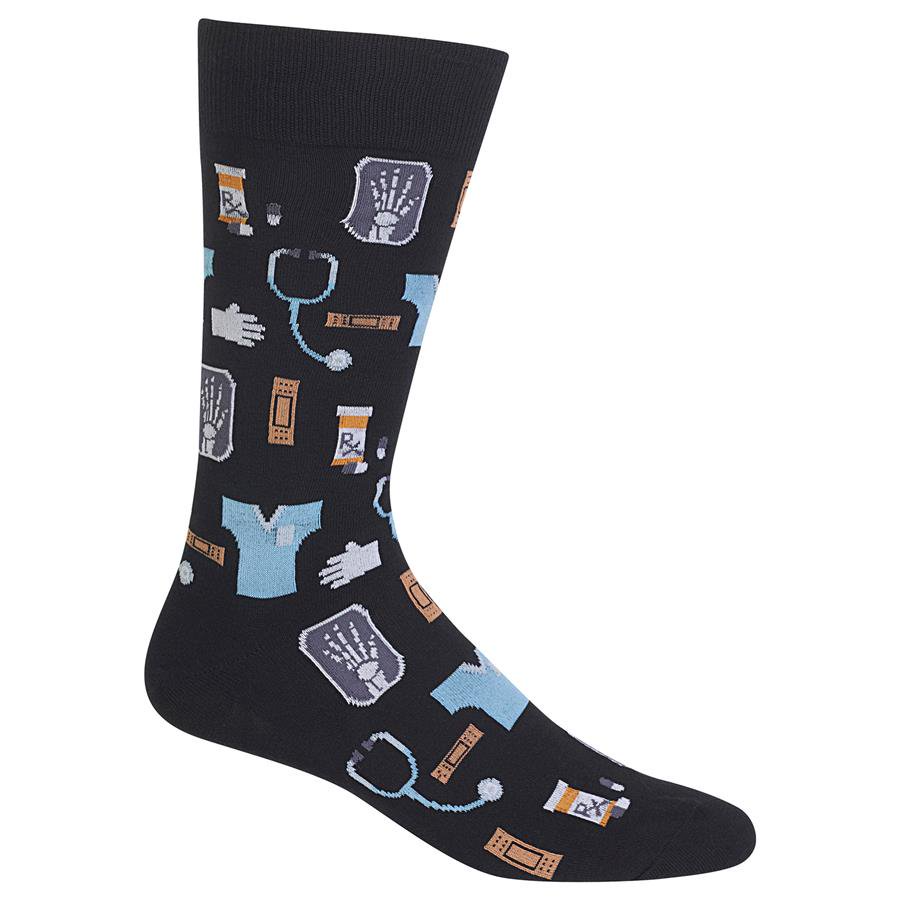 Medical crew and equipment socks