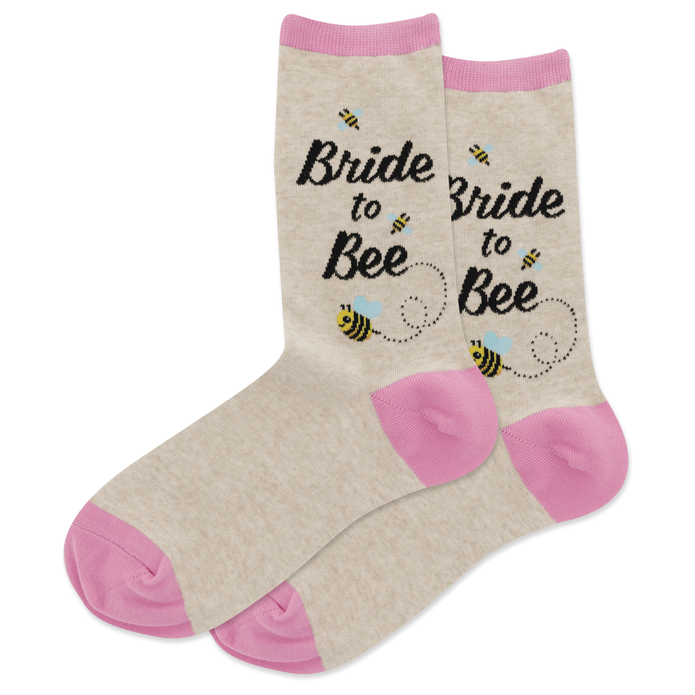"bride to bee" animal socks