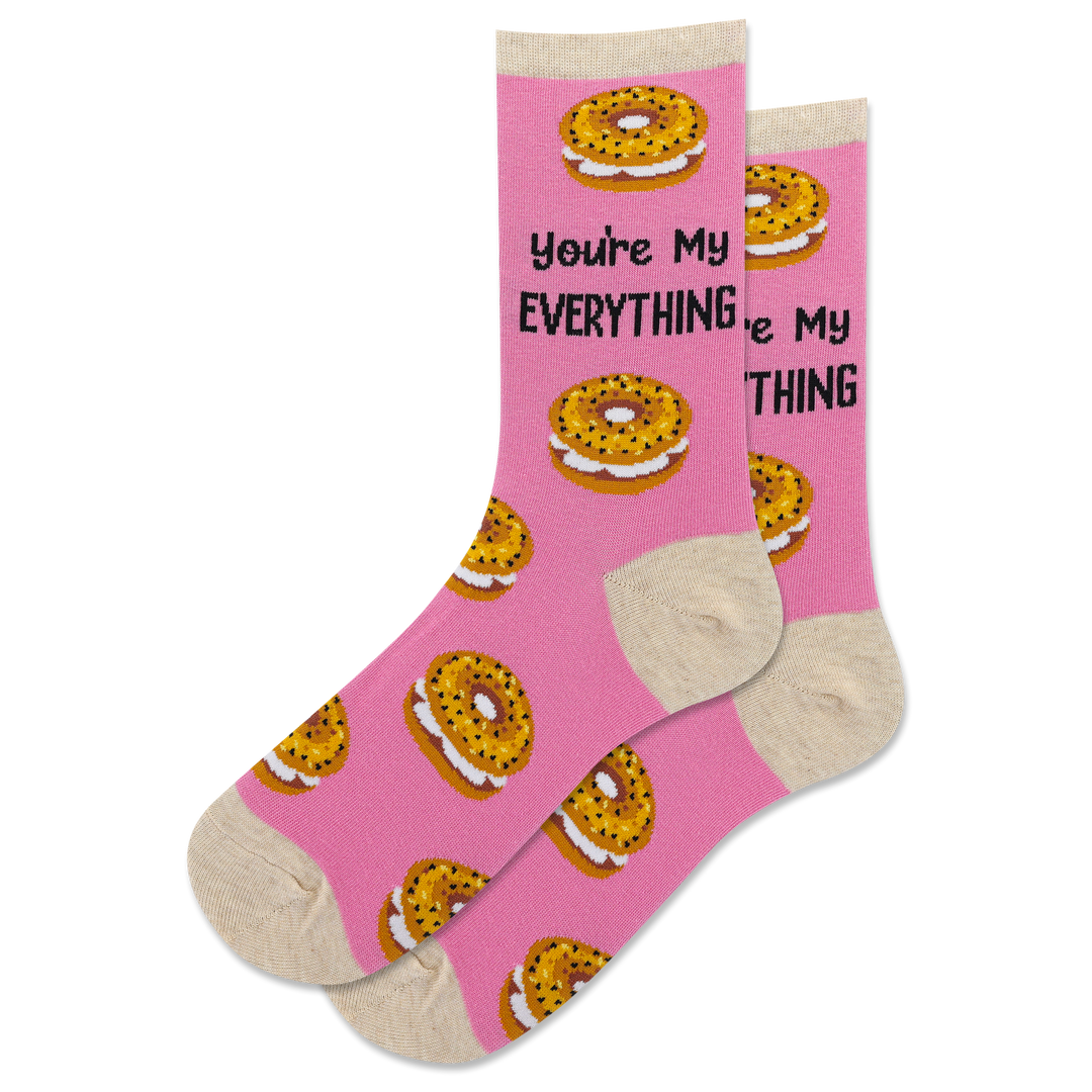 "You're My Everything" Crew Socks by Hot Sox