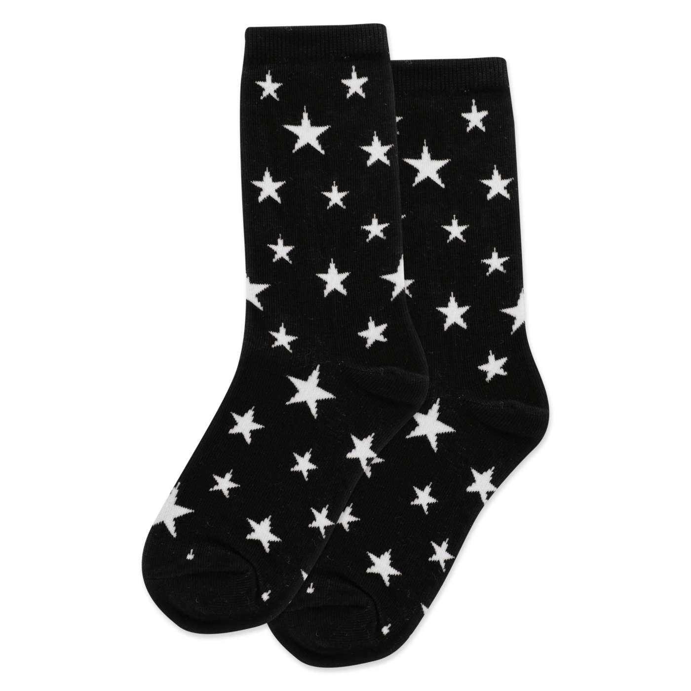 Kids "Stars" Glow-in-the-Dark Crew Socks by Hot Sox
