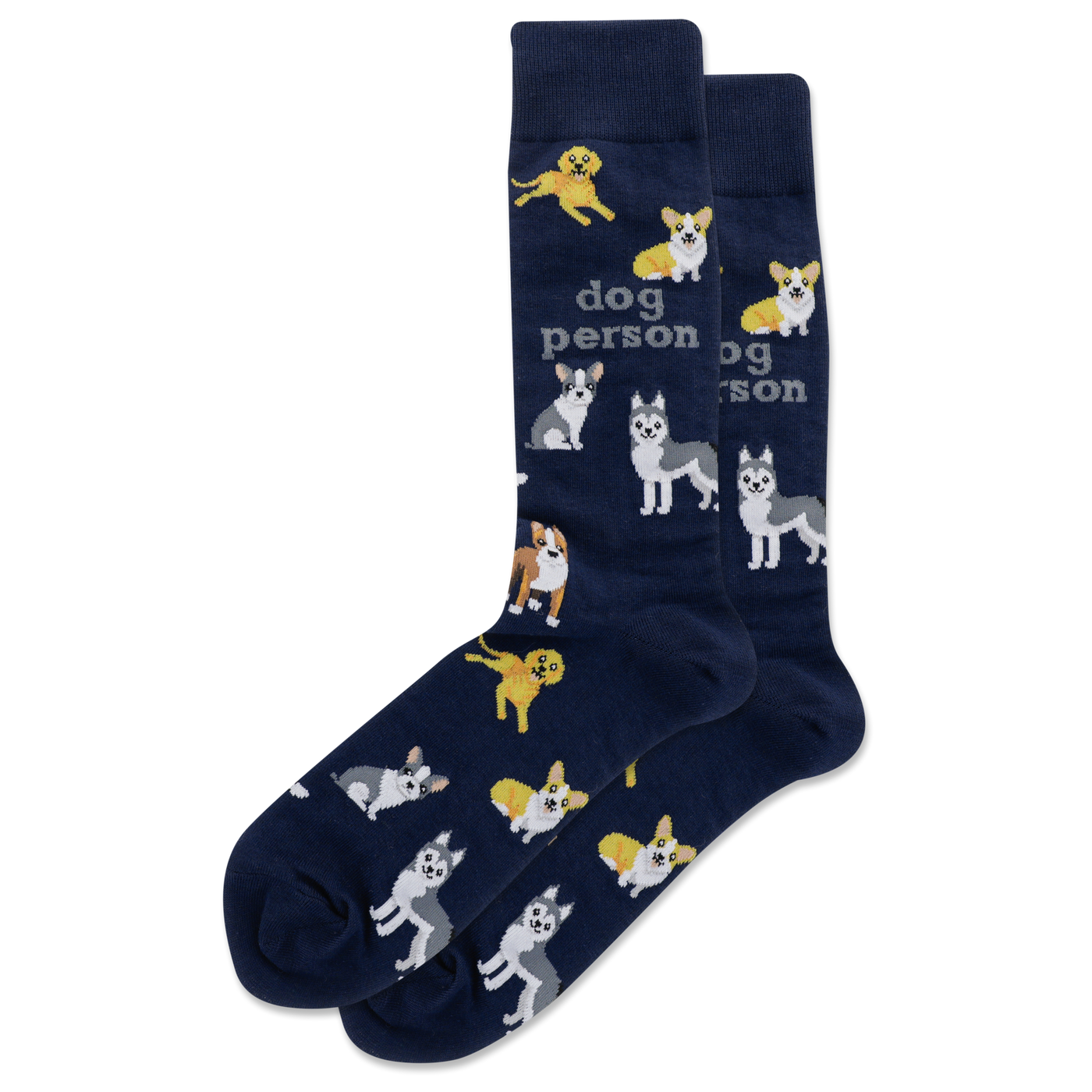 "Dog Person" Crew Socks by Hot Sox