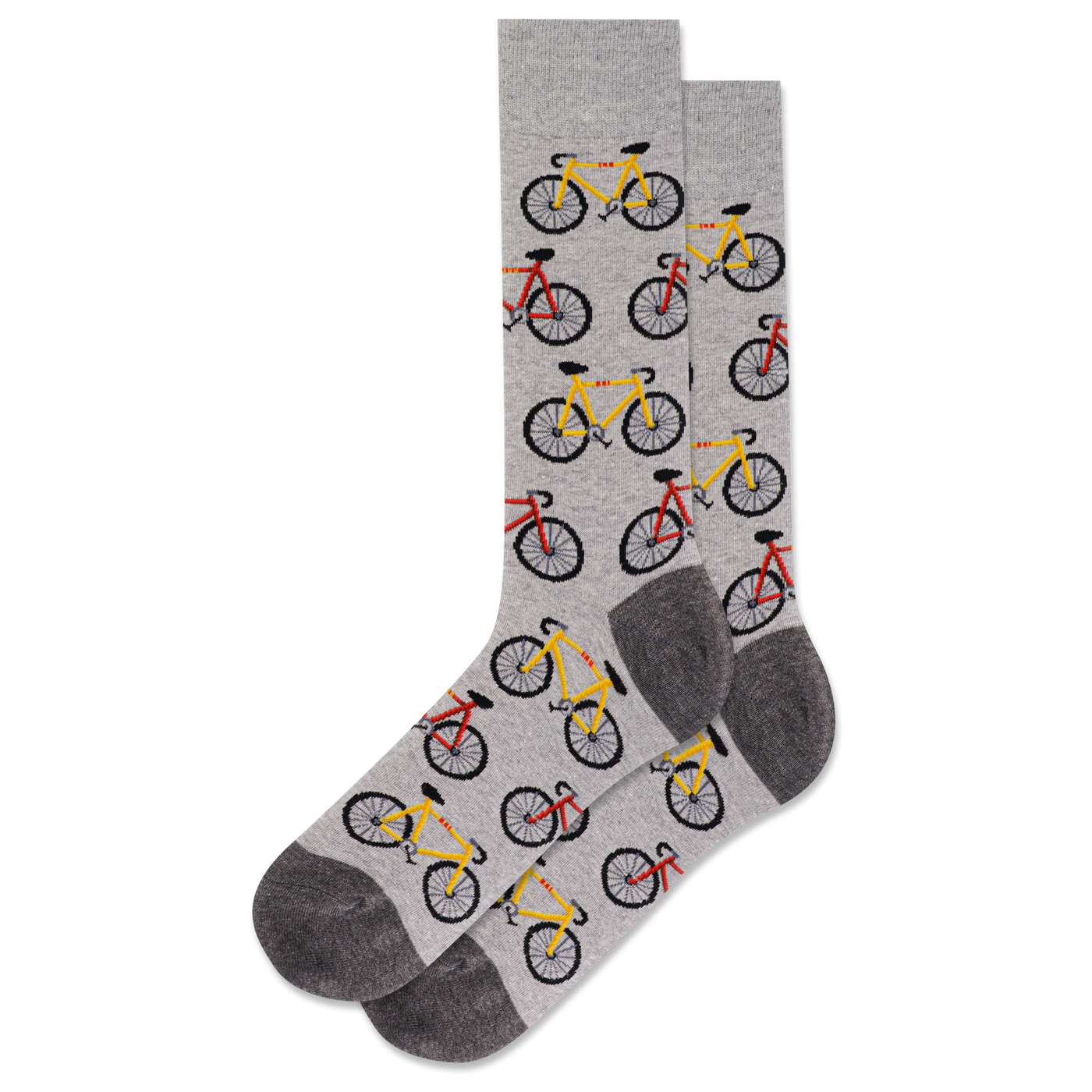"Bicycles" Crew Socks by Hot Sox - Large