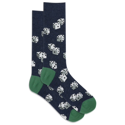 "Dice" Crew Socks by Hot Sox