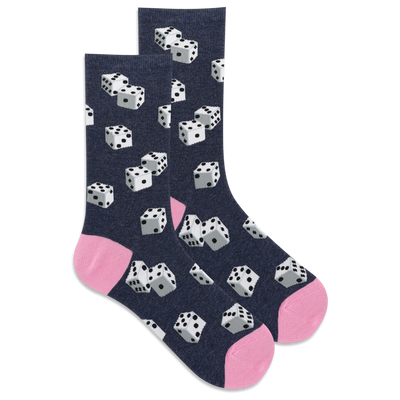 "Dice" Crew Socks by Hot Sox