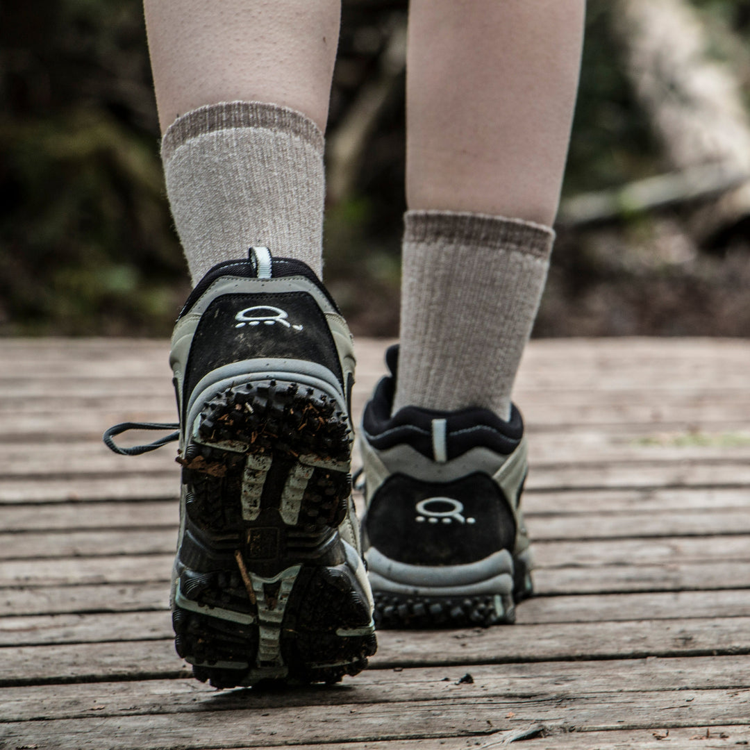 merino wool socks for trail walking 