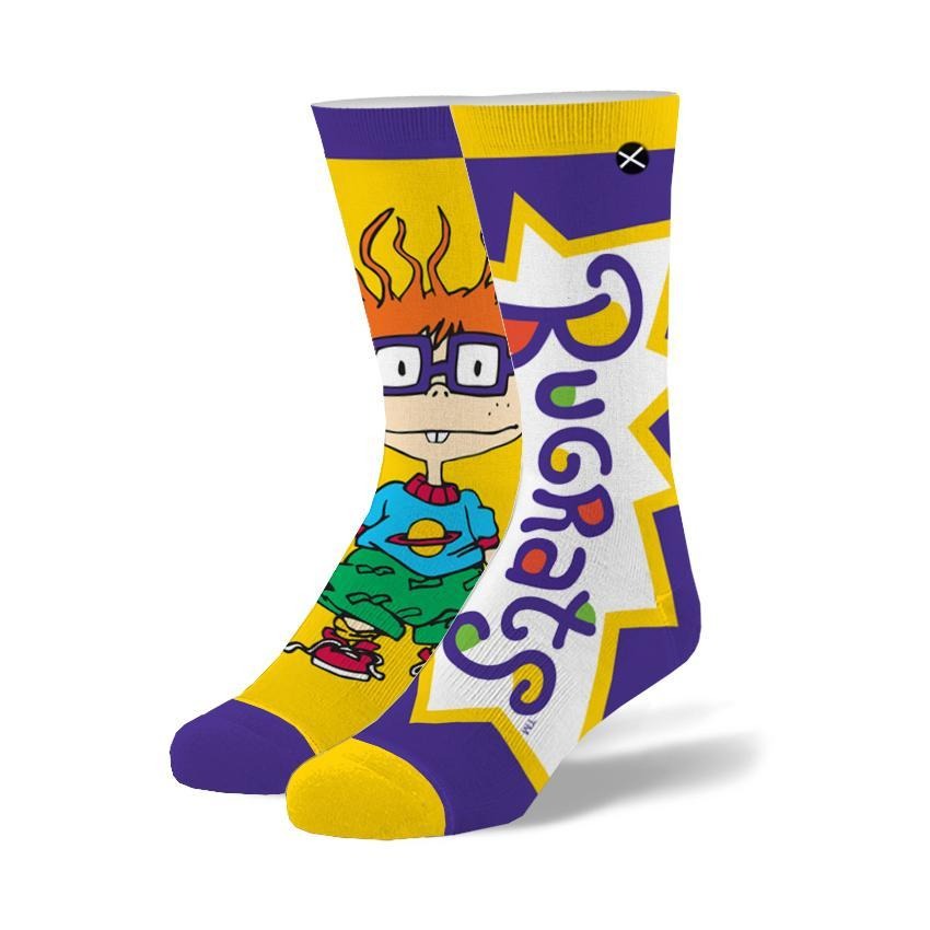 "It's Chuckie" Cotton Crew Socks by ODD Sox