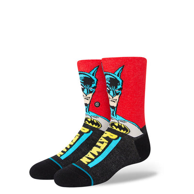 Stance "Batman Comic" Kids Nylon Blend Crew Socks