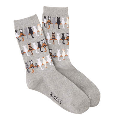 animal socks with cat design