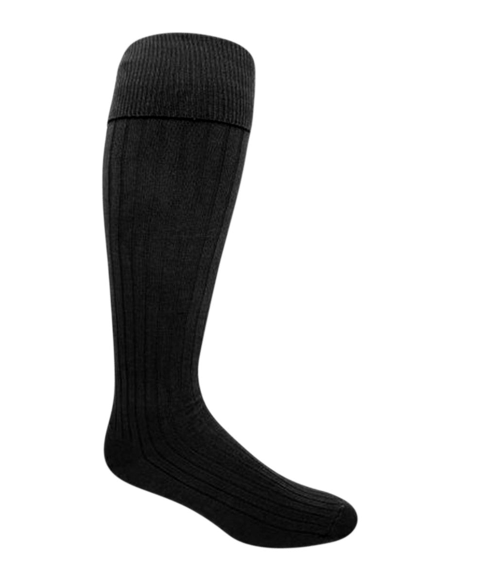 Black knee high socks