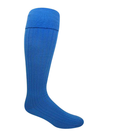 Blue knee high socks