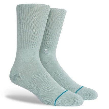 "Icon" Combed Cotton Crew Socks by Stance