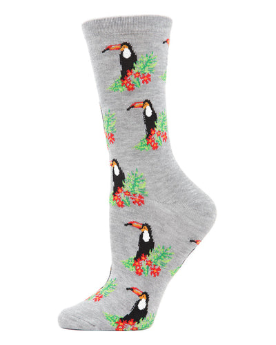 toucan bamboo socks