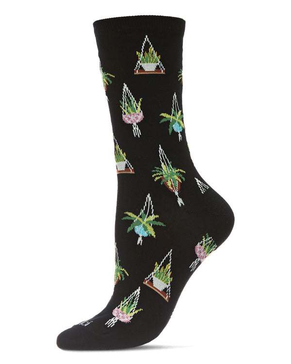 hanging plants bamboo socks
