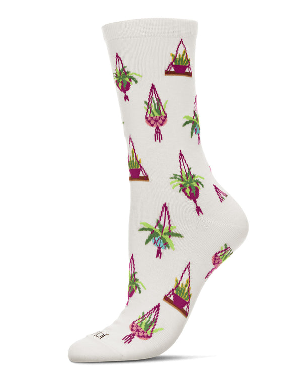 hanging plants bamboo socks