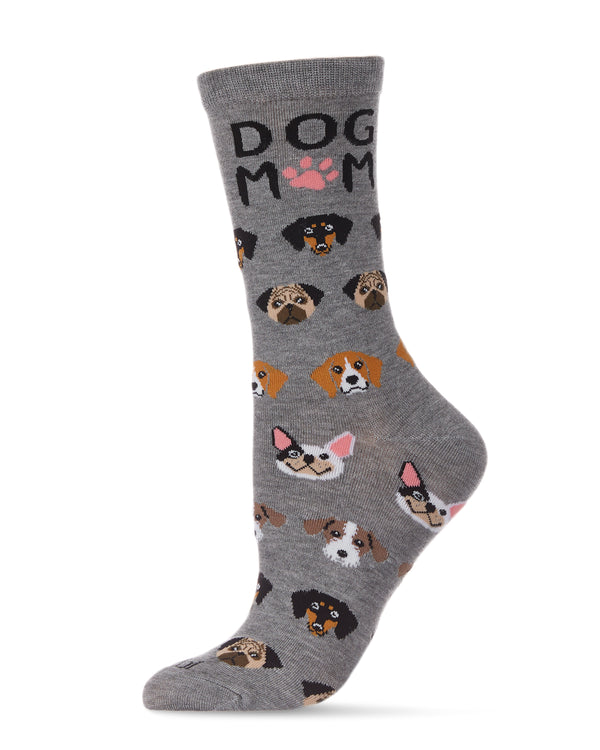 dog mom crew socks