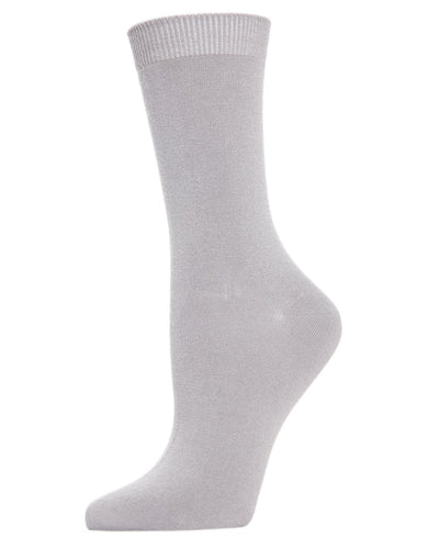 Hand-Linked Bamboo Blend Crew Socks by Me Moí