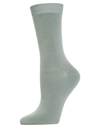Hand-Linked Bamboo Blend Crew Socks by Me Moí