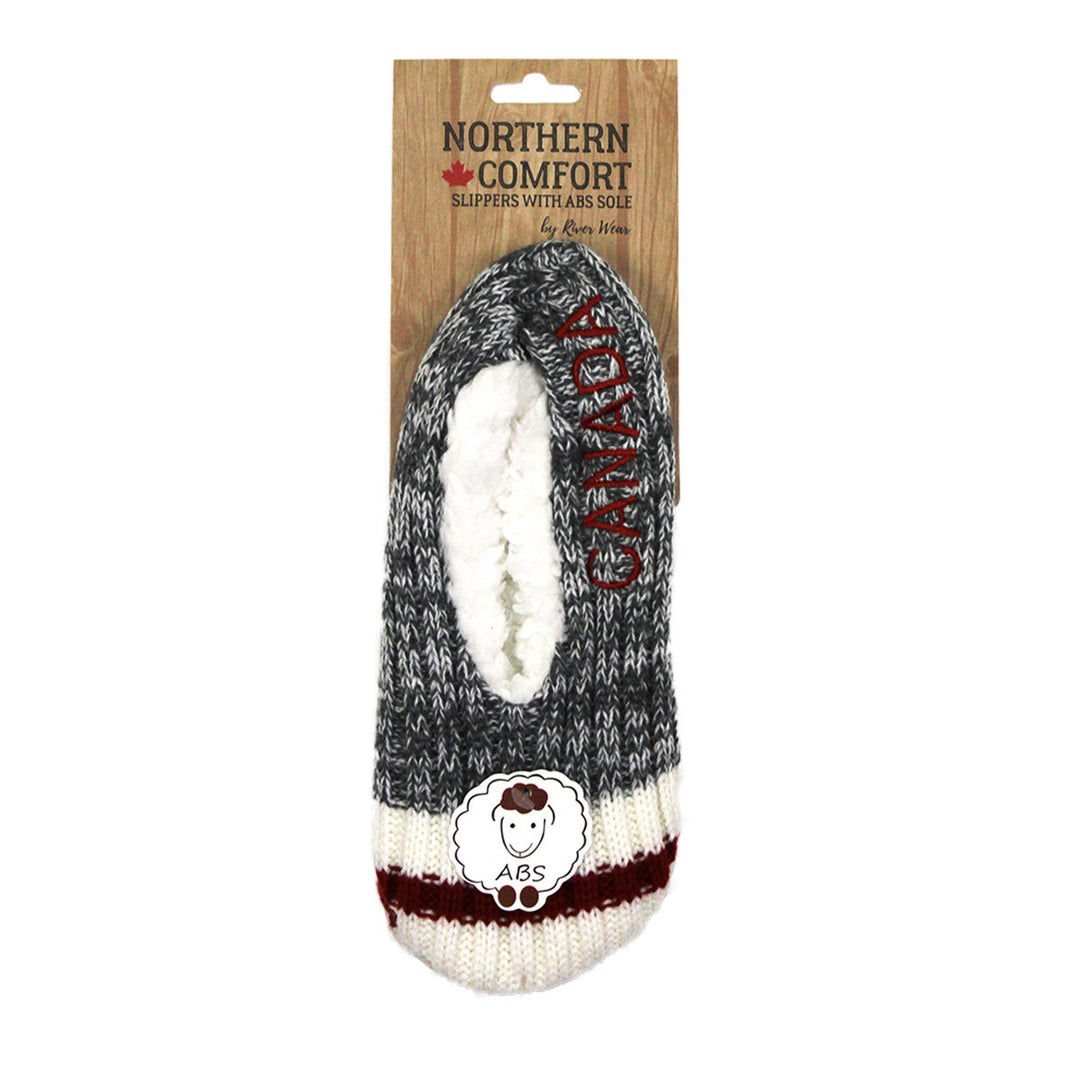 canadian pride ankle-length slipper socks