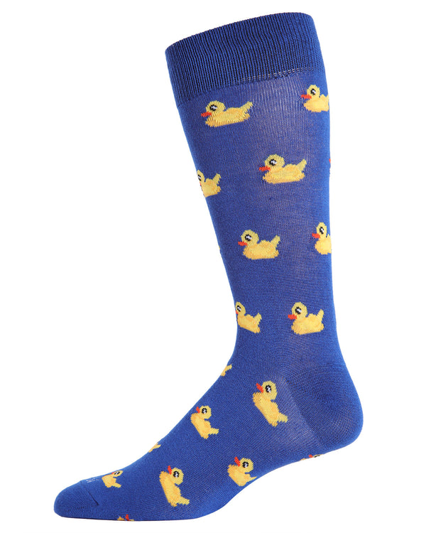 bamboo socks with rubber ducks