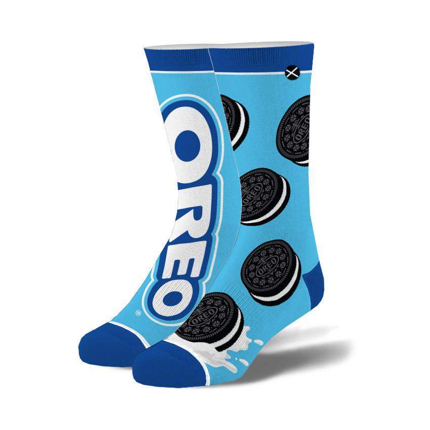"Oreo Cookies" Cotton Crew Socks by ODD Sox