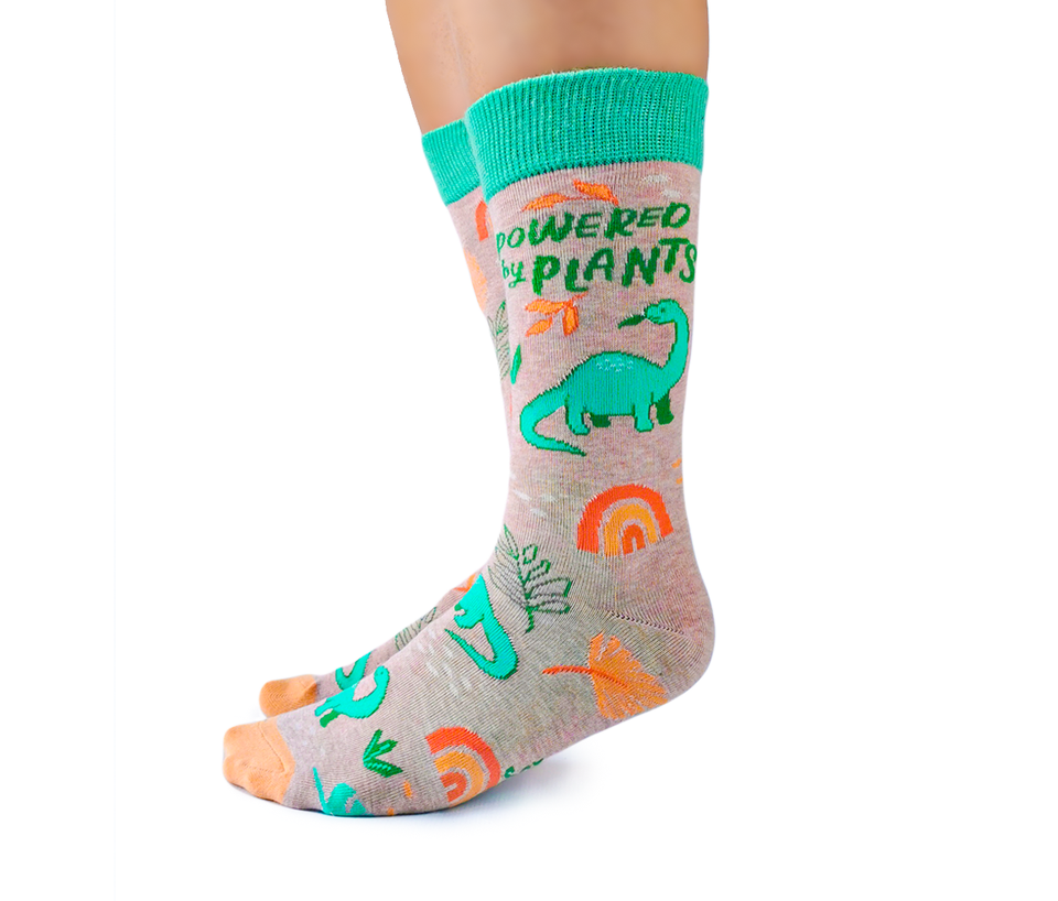 "Plant Eater" Crew Socks by Uptown Sox - Medium