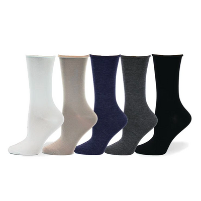 plain bamboo socks