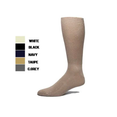 cotton diabetic socks with ribbing