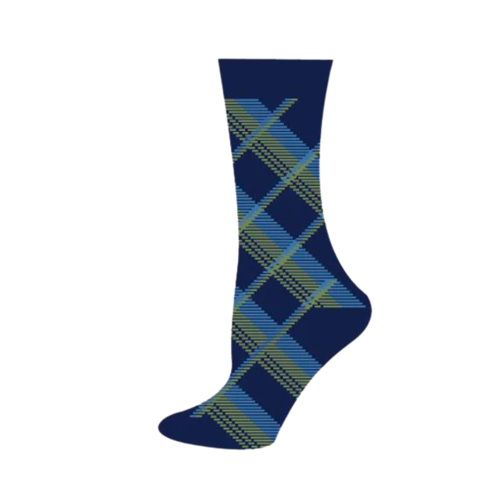 plaid bamboo socks