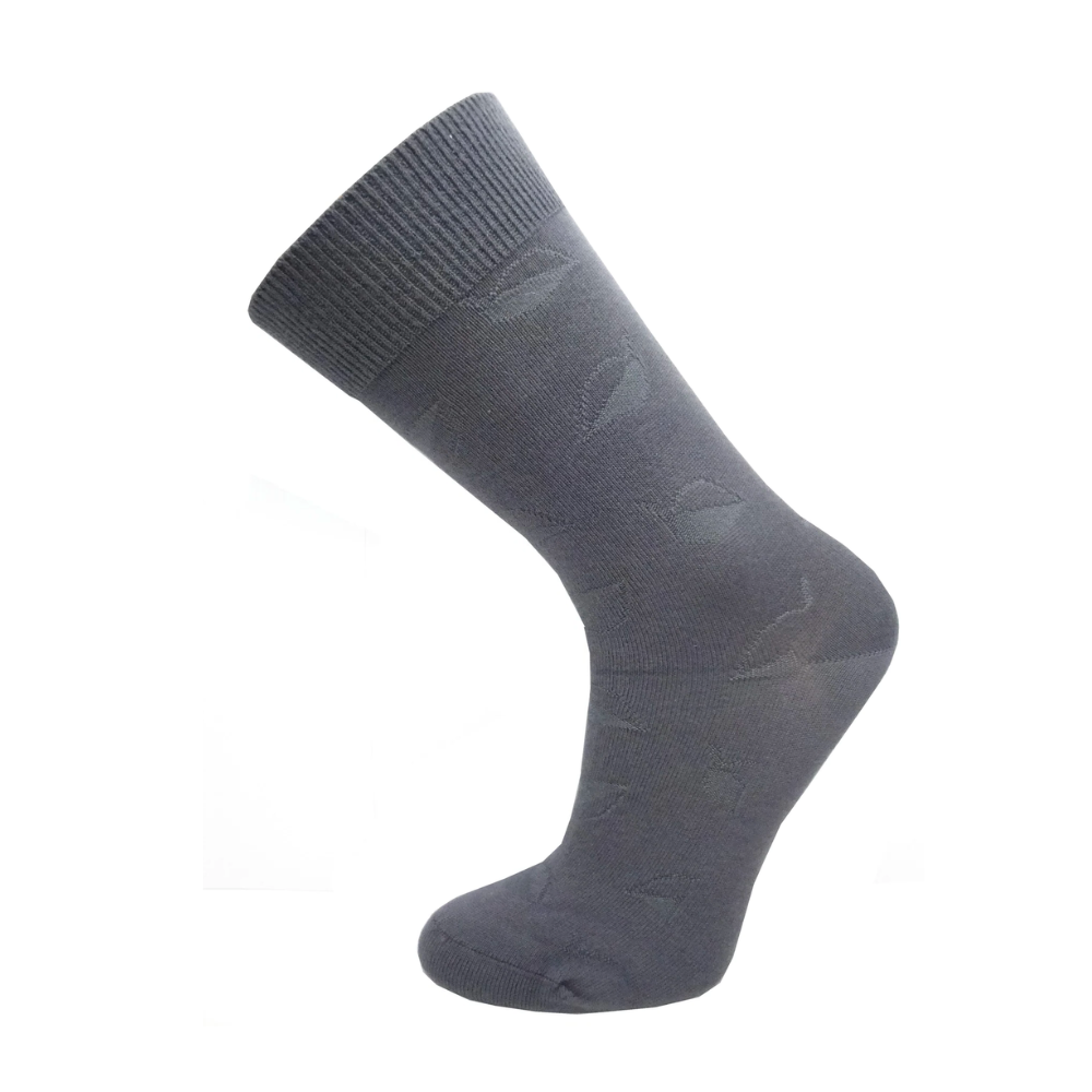 subtle leaves diabetic bamboo socks