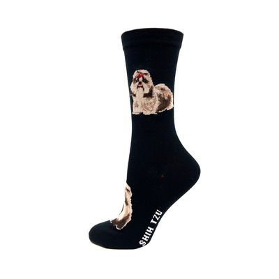 Shih Tzu dog socks from cotton