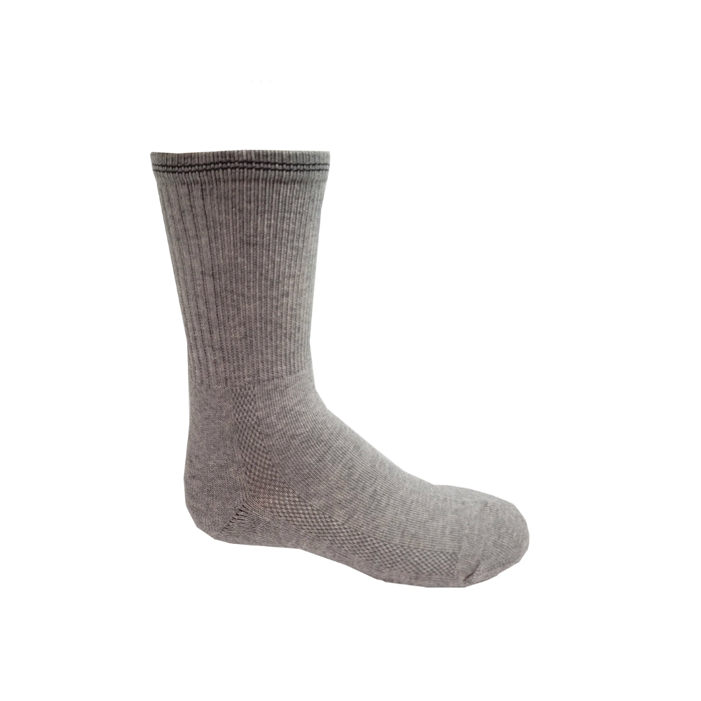 Kid's 90% Cotton Crew Sports Socks 3PK by Point Zero