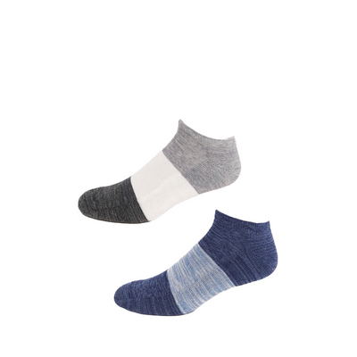 colourblock ankle socks
