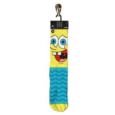 "Spongebob Big Face" Cotton Crew Socks by ODD Sox