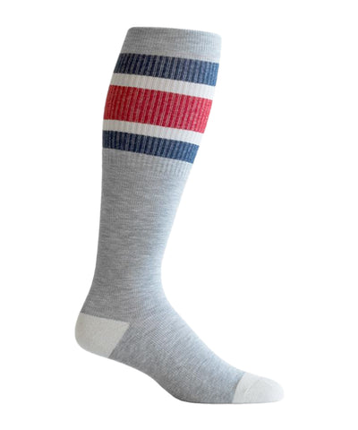 Striped canadian compression socks